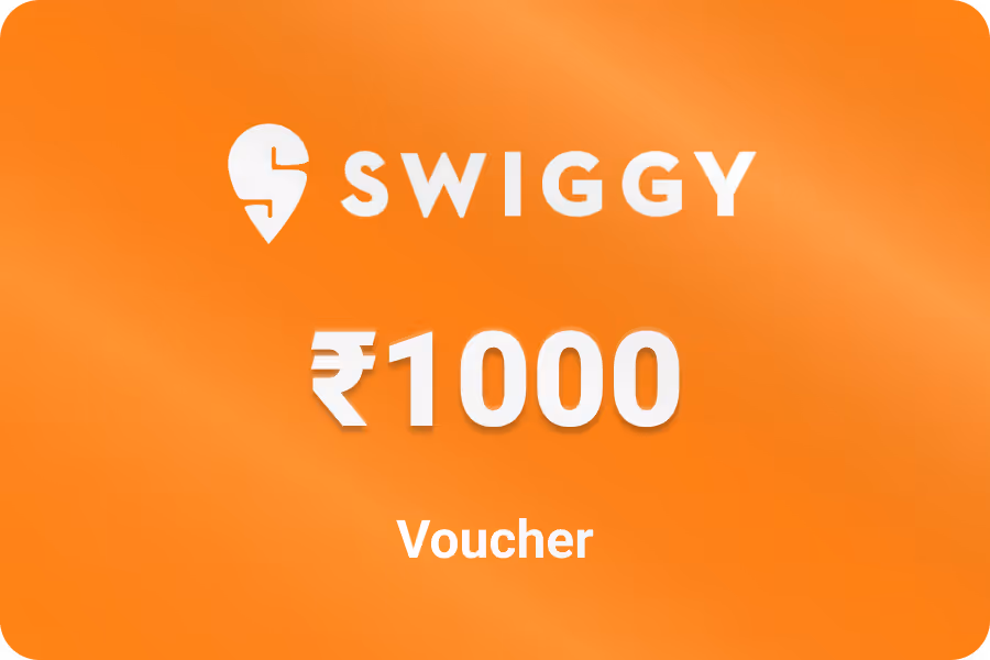 Swiggy Shopping Voucher — Up to 25% off, from ₹750